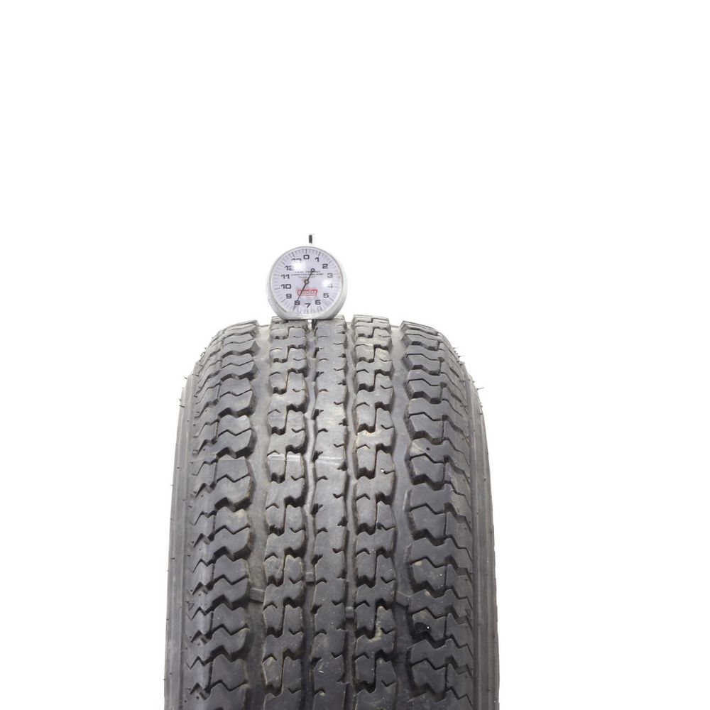 Set of (2) Used ST 205/75R14 Power King Towmax STR 1N/A C - 8/32 - Image 2
