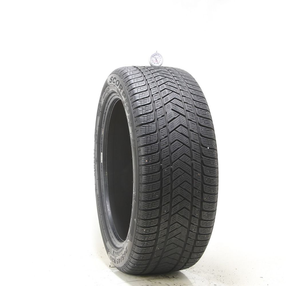 Set of (2) Used 265/45R20 Pirelli Scorpion Winter MO 108V - 6/32 - Image 1