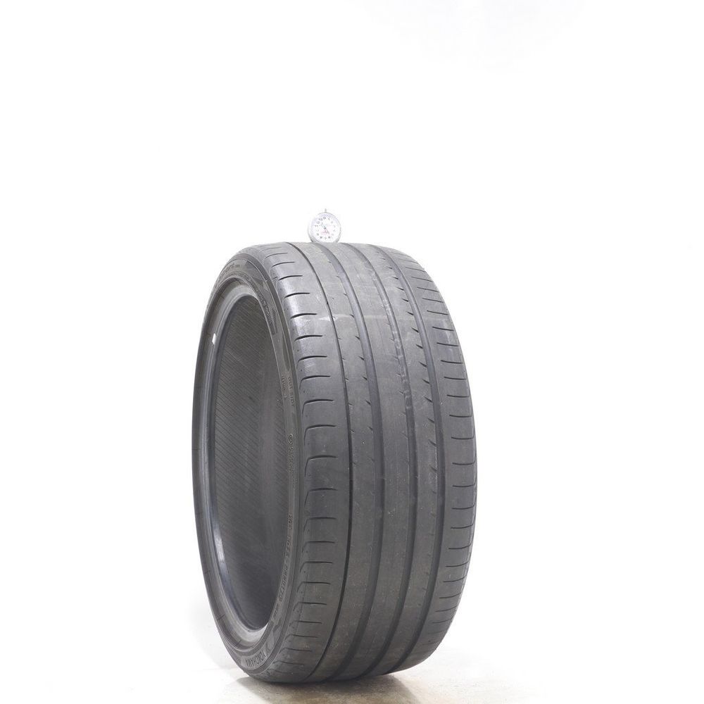 Set of (2) Used 245/35R19 Yokohama Advan Sport V105 89W - 5.5-6/32 - Image 1
