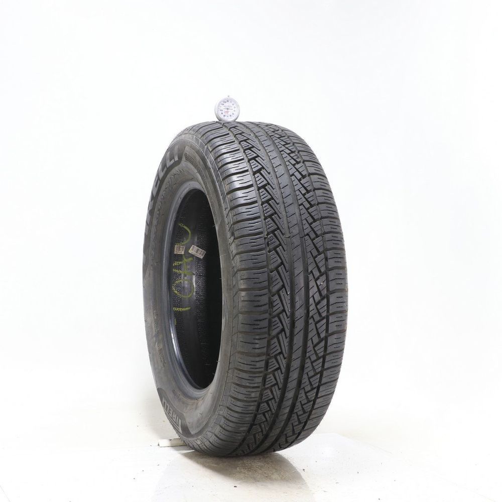 Set of (2) Used 225/60R16 Pirelli P6 Four Seasons 97V - 10.5/32 - Image 1