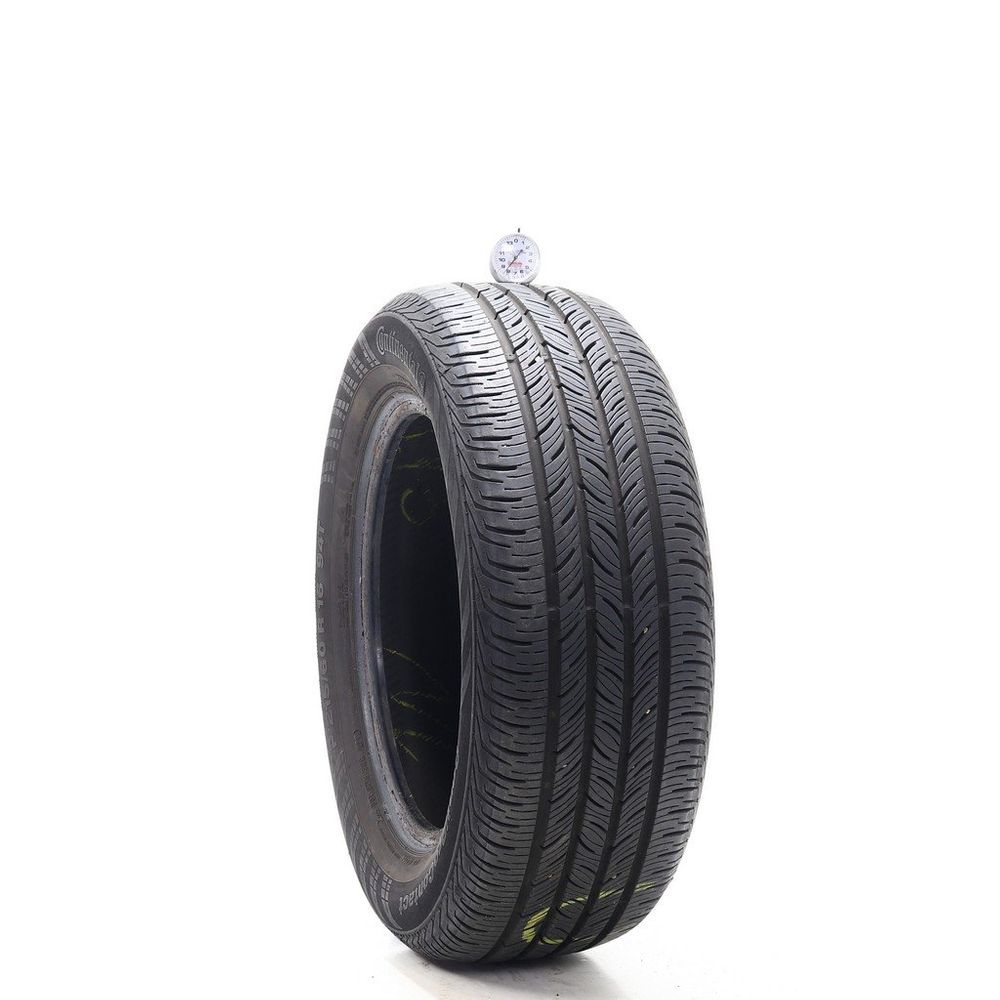 Set of (2) Used P 215/60R16 Continental ContiProContact 94T - 8-8.5/32 - Image 1