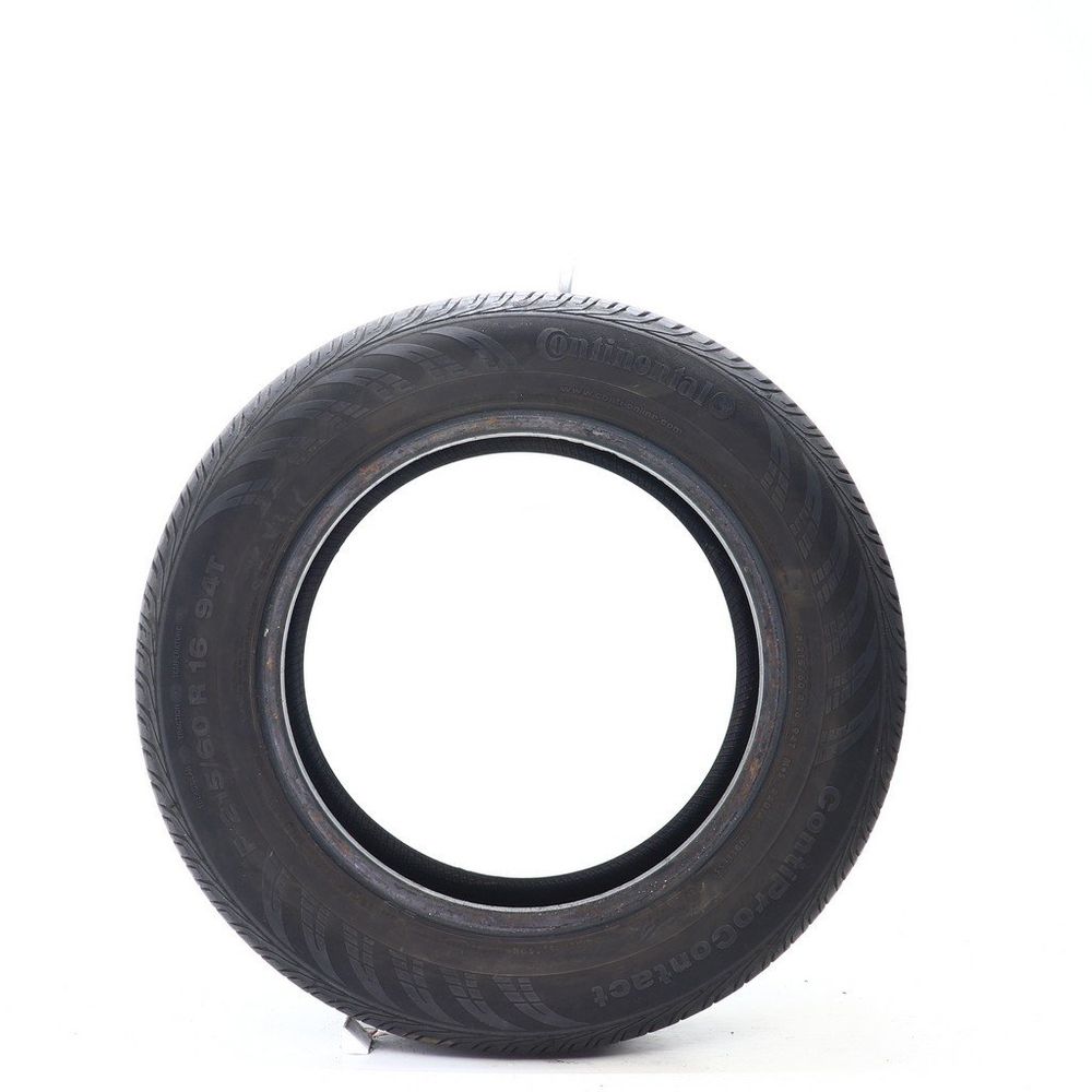 Set of (2) Used P 215/60R16 Continental ContiProContact 94T - 8-8.5/32 - Image 3