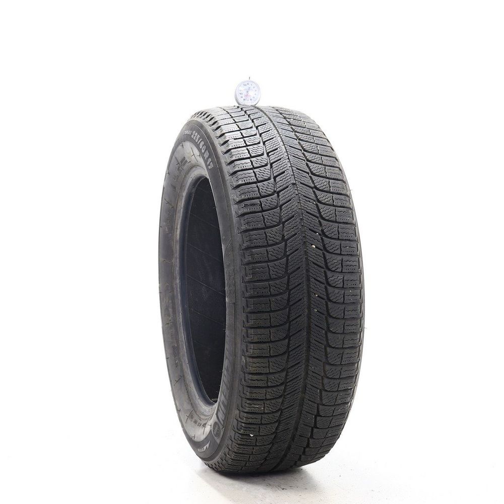 Set of (2) Used 225/60R17 Michelin X-Ice Xi3 99H - 7.5-9/32 - Image 1