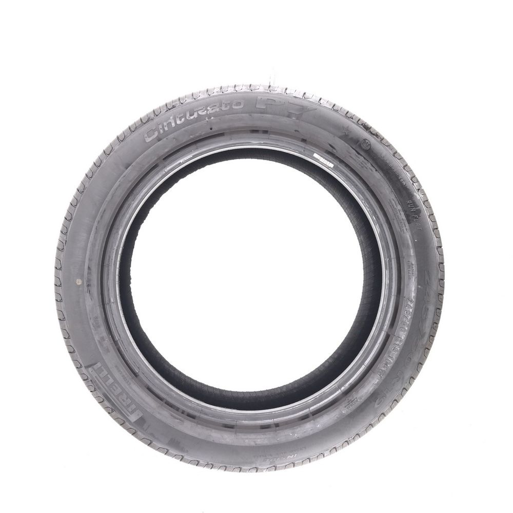 Set of (2) Used 245/50R19 Pirelli Cinturato P7 Run Flat 105W - 7-8/32 - Image 6
