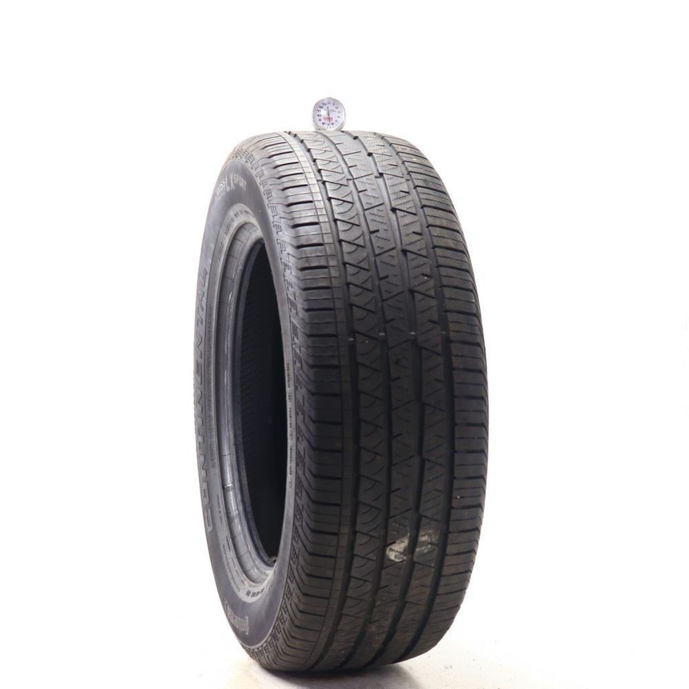 Set of (2) Used 255/60R18 Continental CrossContact LX Sport 112V - 6.5/32 - Image 1