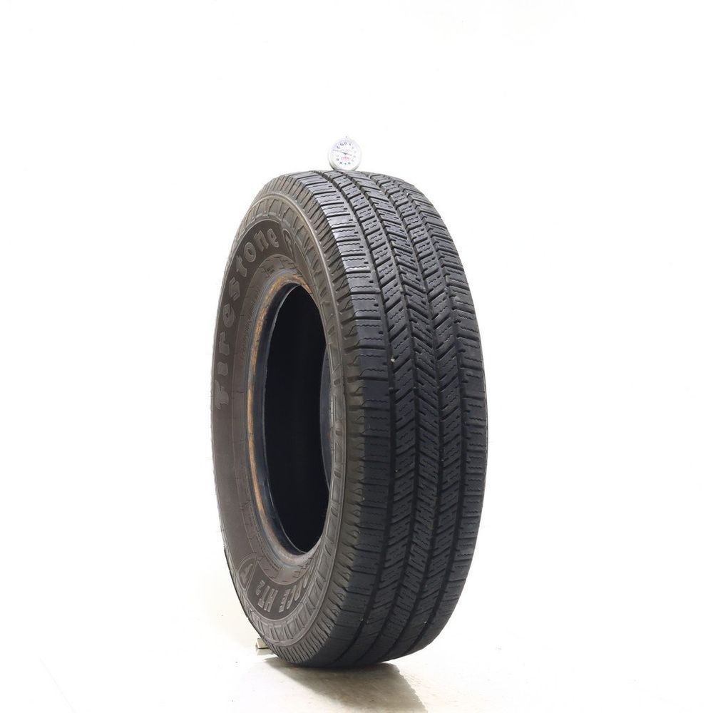 Set of (2) Used LT 225/75R16 Firestone Transforce HT2 115/112R E - 11/32 - Image 1
