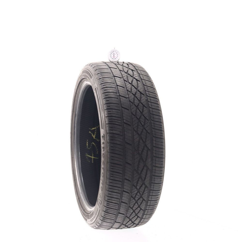 Set of (2) Used 225/45R19 Firestone Firehawk AS V2 96W - 7/32 - Image 1