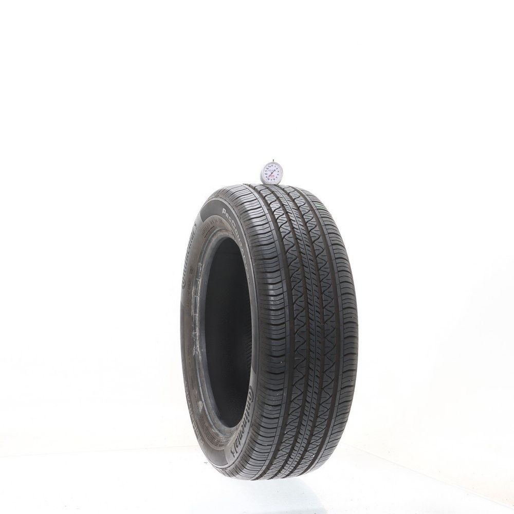 Set of (2) Used 205/55R16 Continental ProContact RX 91H - 8.5/32 - Image 1