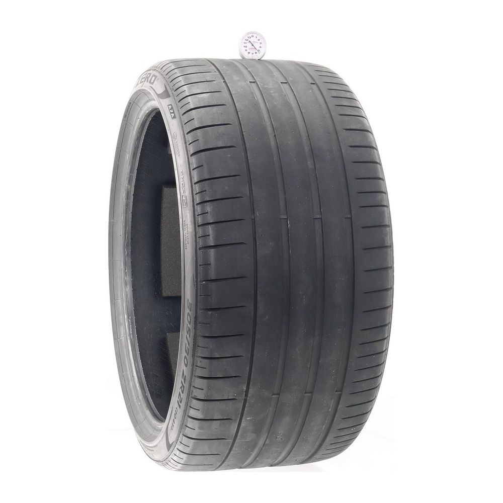 PIRELLI PZERO 305/30ZR21 1本のみ送料込み2023年製 Set of (4) Used 305/30ZR21 Pirelli P Zero PZ4 A7A PNCS 104Y - 5