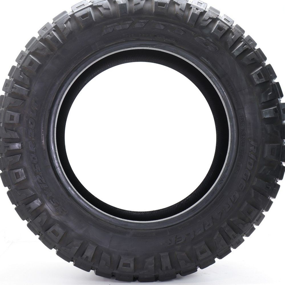 Set of (2) Used LT 35X12.5R20 Nitto Ridge Grappler 125Q E - 11.5-12/32 - Image 6
