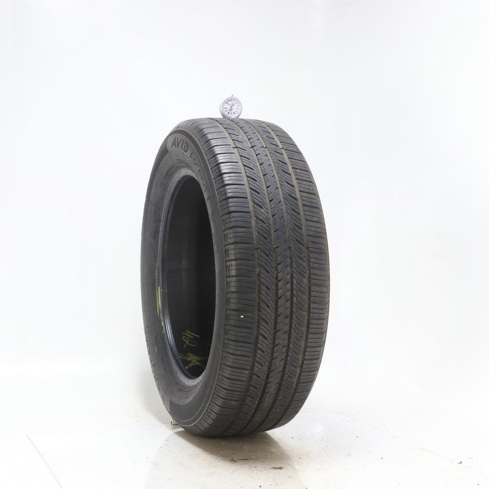 Set of (4) Used 225/60R18 Yokohama Avid Ascend LX 100H - 8-8.5/32 - Image 1