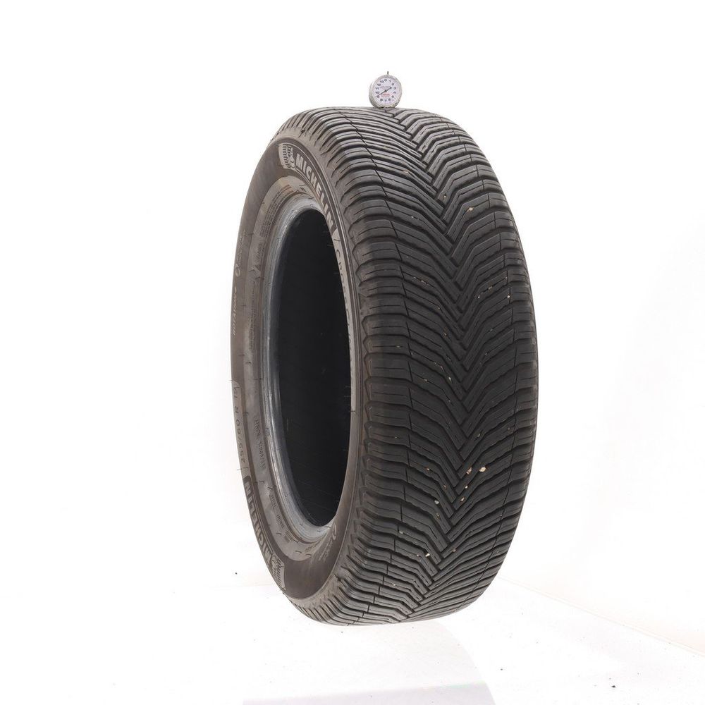 Set of (4) Used 255/60R19 Michelin CrossClimate 2 109H - 9-9.5/32 - Image 1