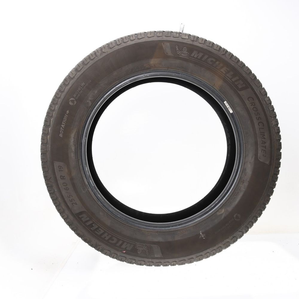Set of (4) Used 255/60R19 Michelin CrossClimate 2 109H - 9-9.5/32 - Image 3