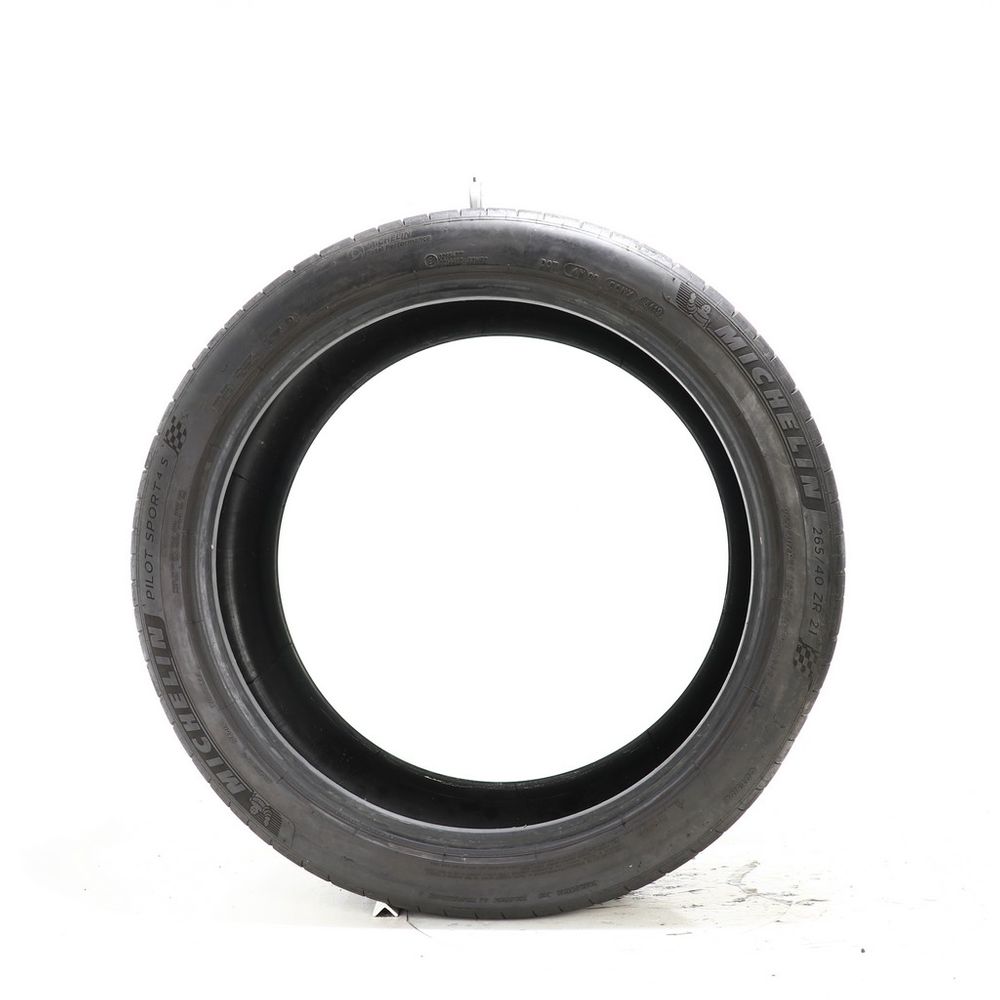 Set of (2) Used 265/40ZR21 Michelin Pilot Sport 4 S 105Y - 5-5.5/32 - Image 3