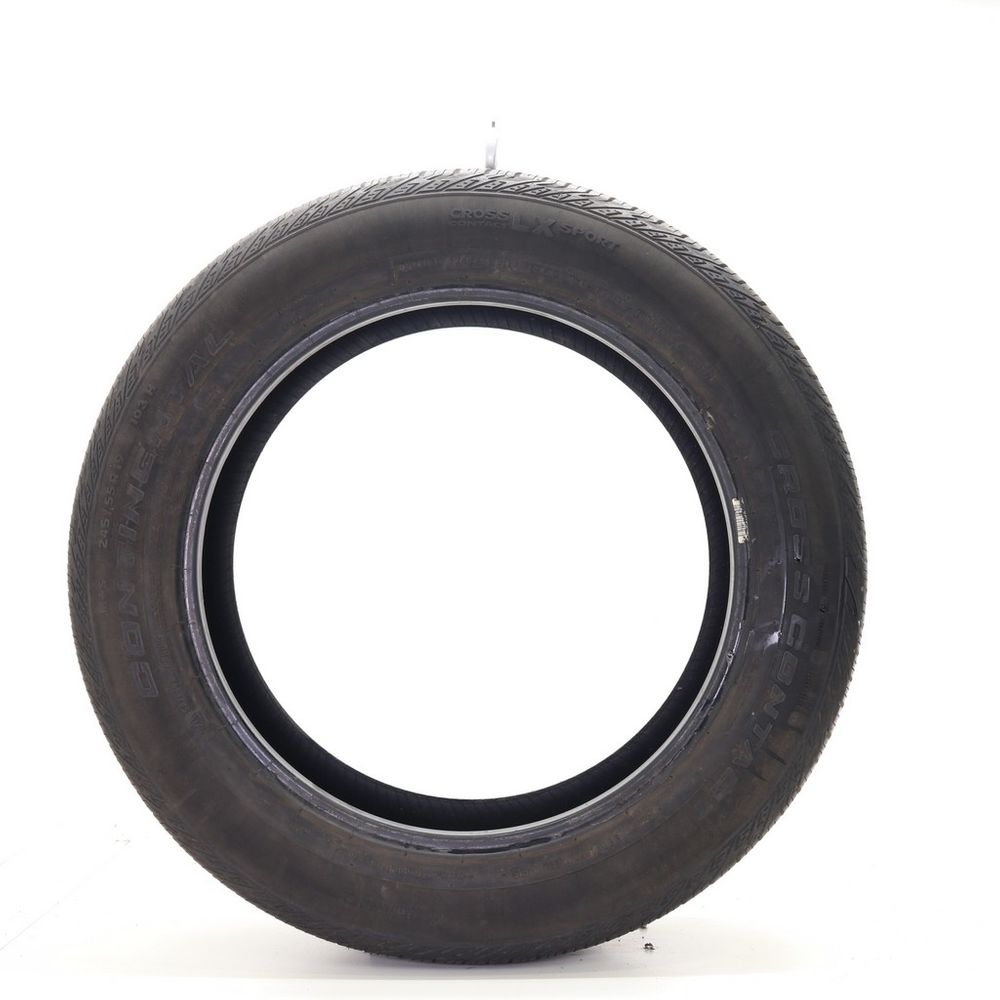 Set of (2) Used 245/55R19 Continental CrossContact LX Sport 103H - 5-6/32 - Image 6