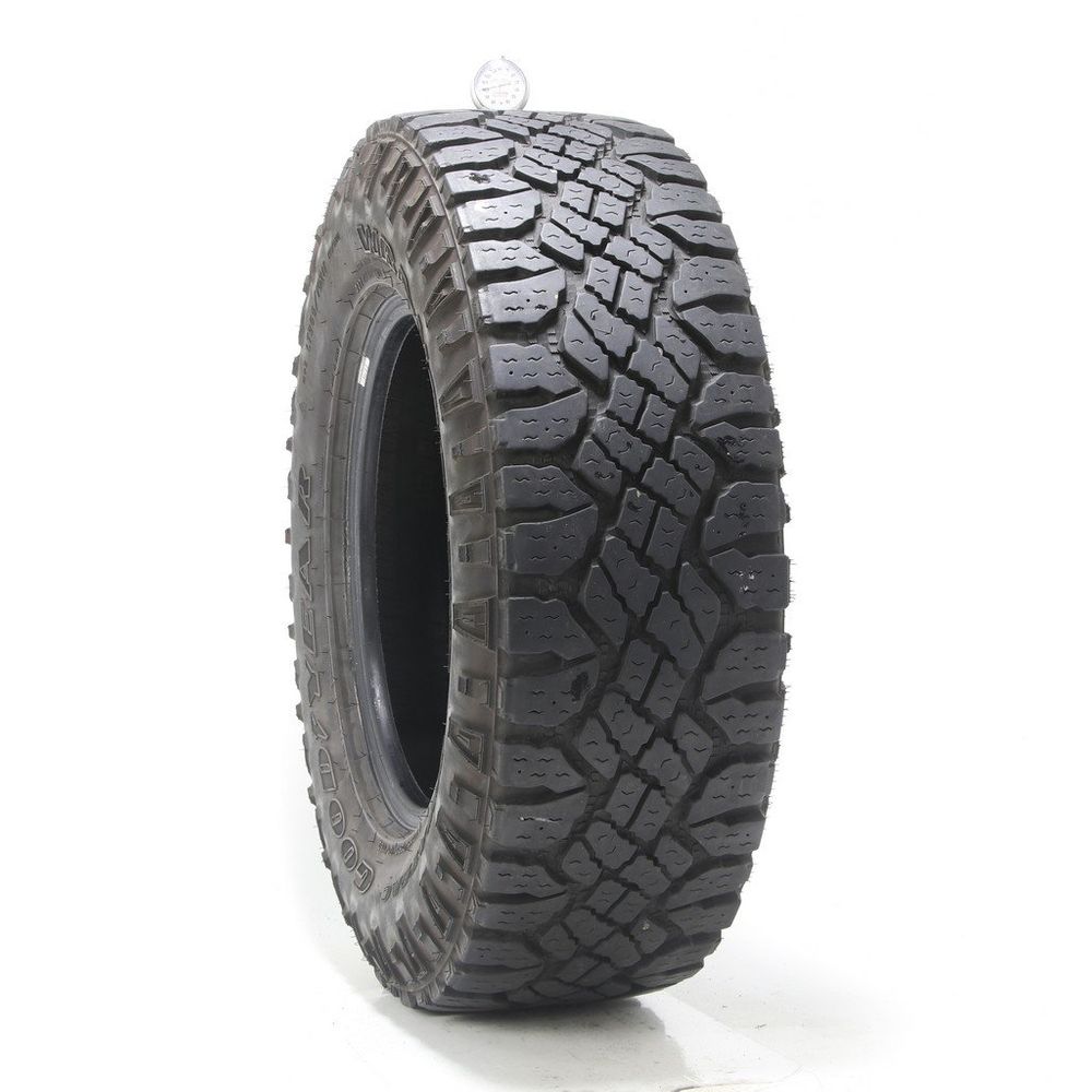 Set of (2) Used LT 265/70R17 Goodyear Wrangler Duratrac 121/118Q E - 10-11/32 - Image 1