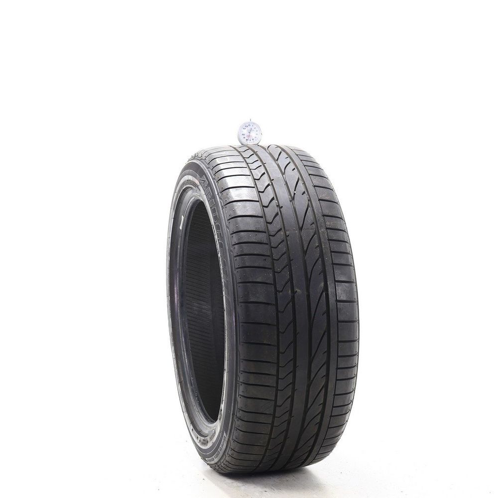 Used 245/45R18 Bridgestone Potenza RE050A 96W - 7.5/32 - Image 1