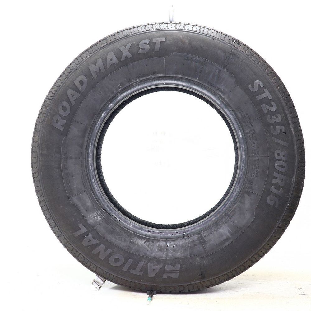Set of (2) Used ST 235/80R16 National Road Max ST 127/122M F - 6-7/32 - Image 3
