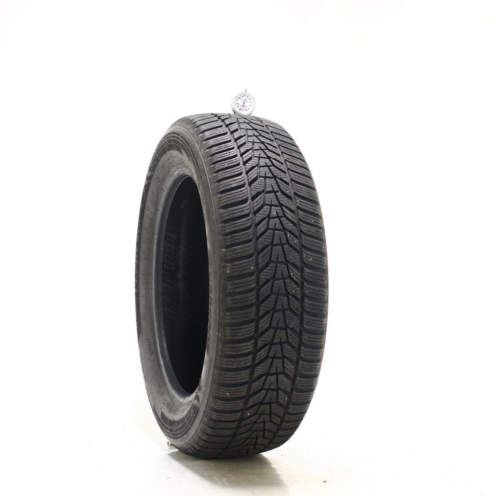 Set of (2) Used 225/60R18 Hankook Winter iCept evo3 X (W330A) 104V - 7.5-9/32 - Image 1
