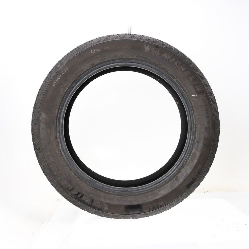 Set of (2) Used 245/55R19 Michelin X-Ice Snow SUV 103H - 8-9/32 - Image 3