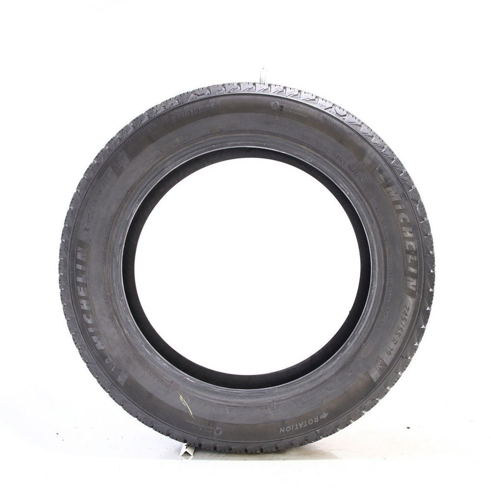 Set of (2) Used 245/55R19 Michelin X-Ice Snow SUV 103H - 8-9/32 - Image 6