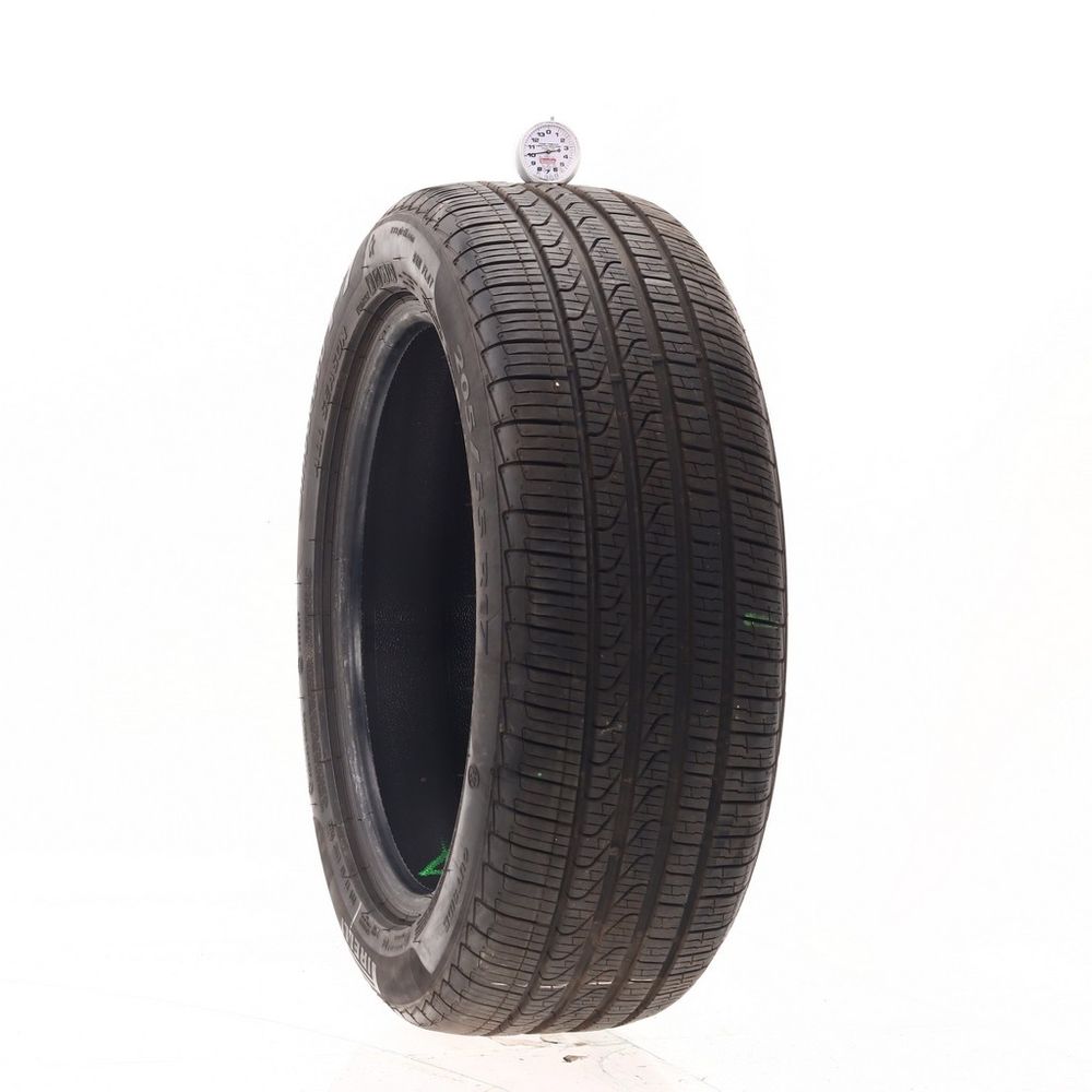 Set of (2) Used 205/55R17 Pirelli Cinturato P7 Run Flat 91H - 8.5-10/32 - Image 4