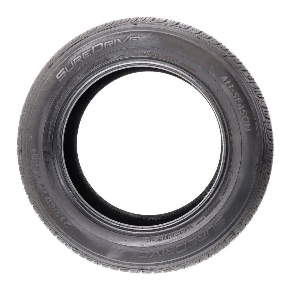 Set of (2) Used 215/60R16 SureDrive All-season 94H - 8-9/32 - Image 6