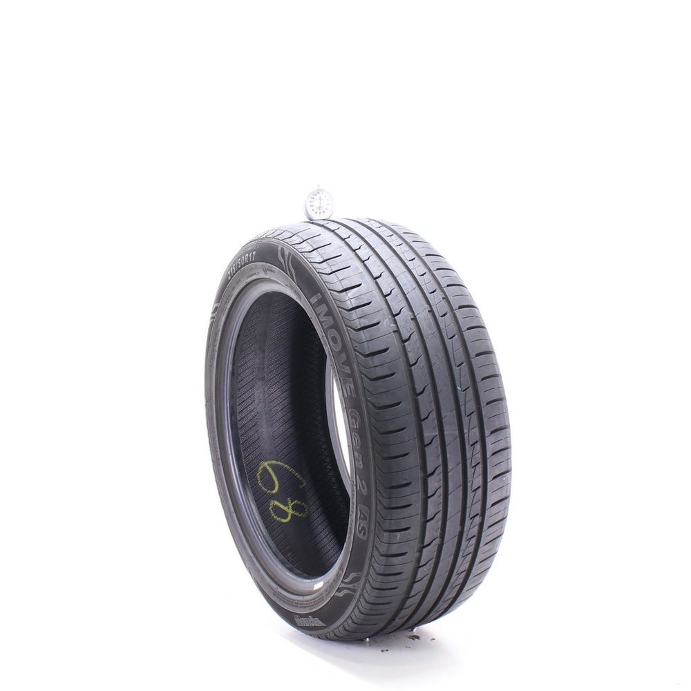 Set of (2) Used 215/50R17 Ironman IMove Gen 2 AS 95V - 7-8.5/32 - Image 1