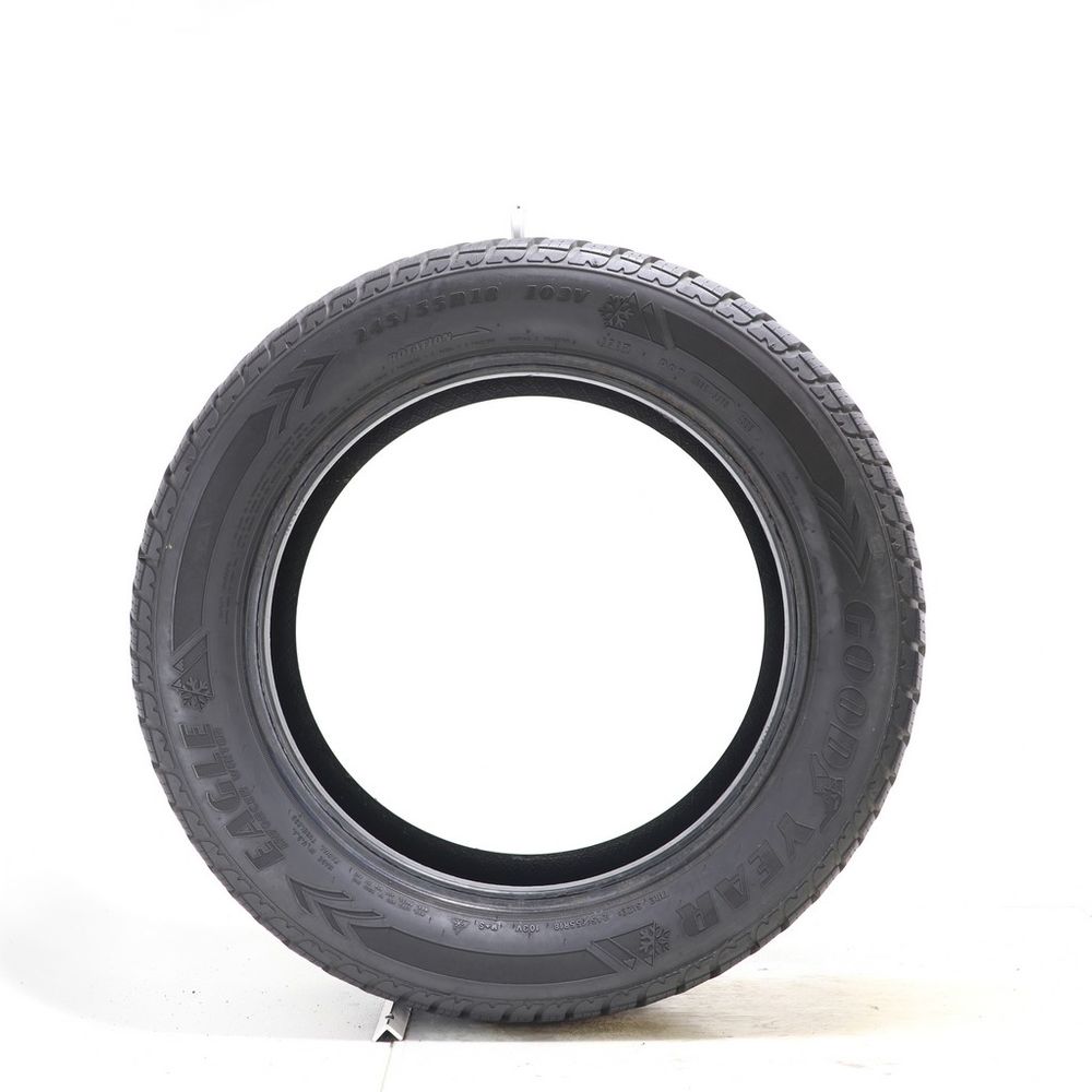 Set of (4) Used 245/55R18 Goodyear Eagle Enforcer Winter 103V - 9-9.5/32 - Image 3