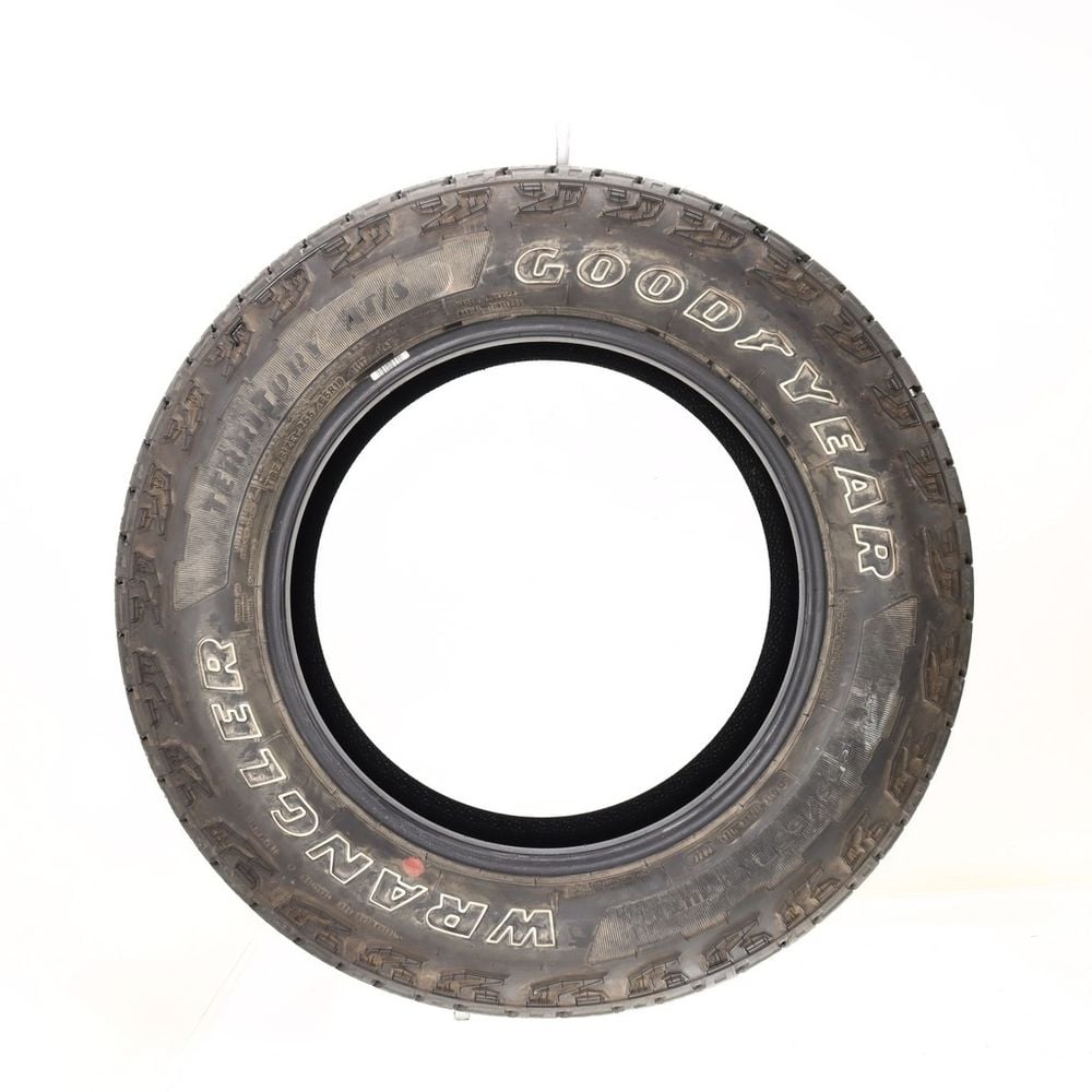 Set of (2) Used 255/65R18 Goodyear Wrangler Territory AT/S 111T - 10.5-11/32 - Image 6