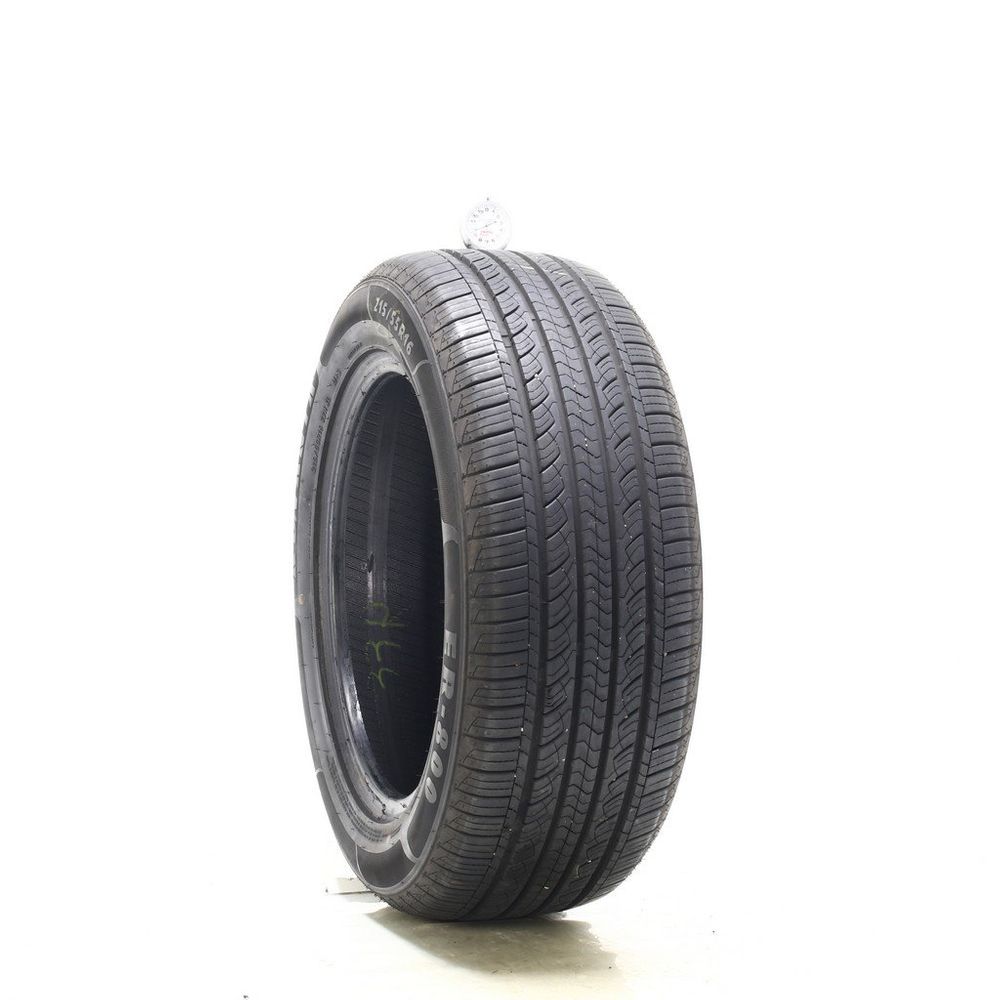 Set of (4) Used 215/55R16 Advanta ER-800 97H - 9.5/32 - Image 1