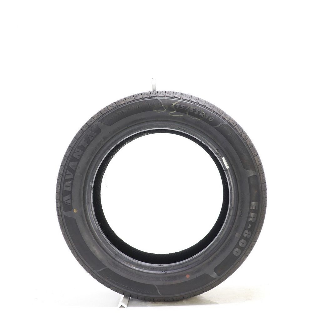 Set of (4) Used 215/55R16 Advanta ER-800 97H - 9.5/32 - Image 3