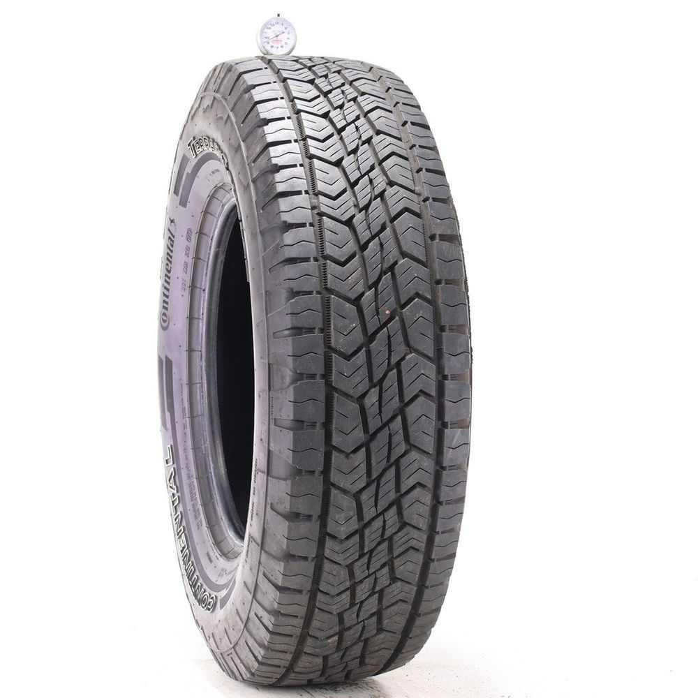 Used 255/75R17 Continental TerrainContact AT 115S - 9.5/32 - Image 1