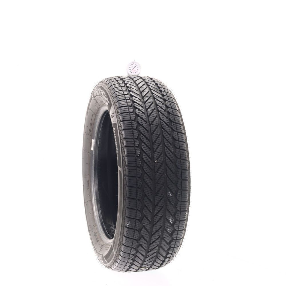 Set of (2) Used 215/55R17 Bridgestone WeatherPeak 94V - 8.5-9/32 - Image 4