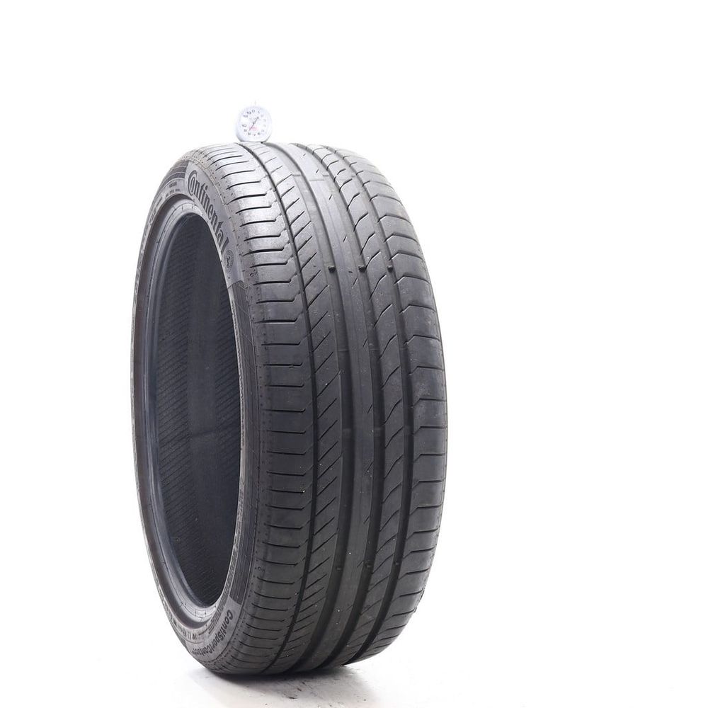 Set of (2) Used 235/40ZR20 Continental ContiSportContact 5P MO 96Y - 8/32 - Image 1