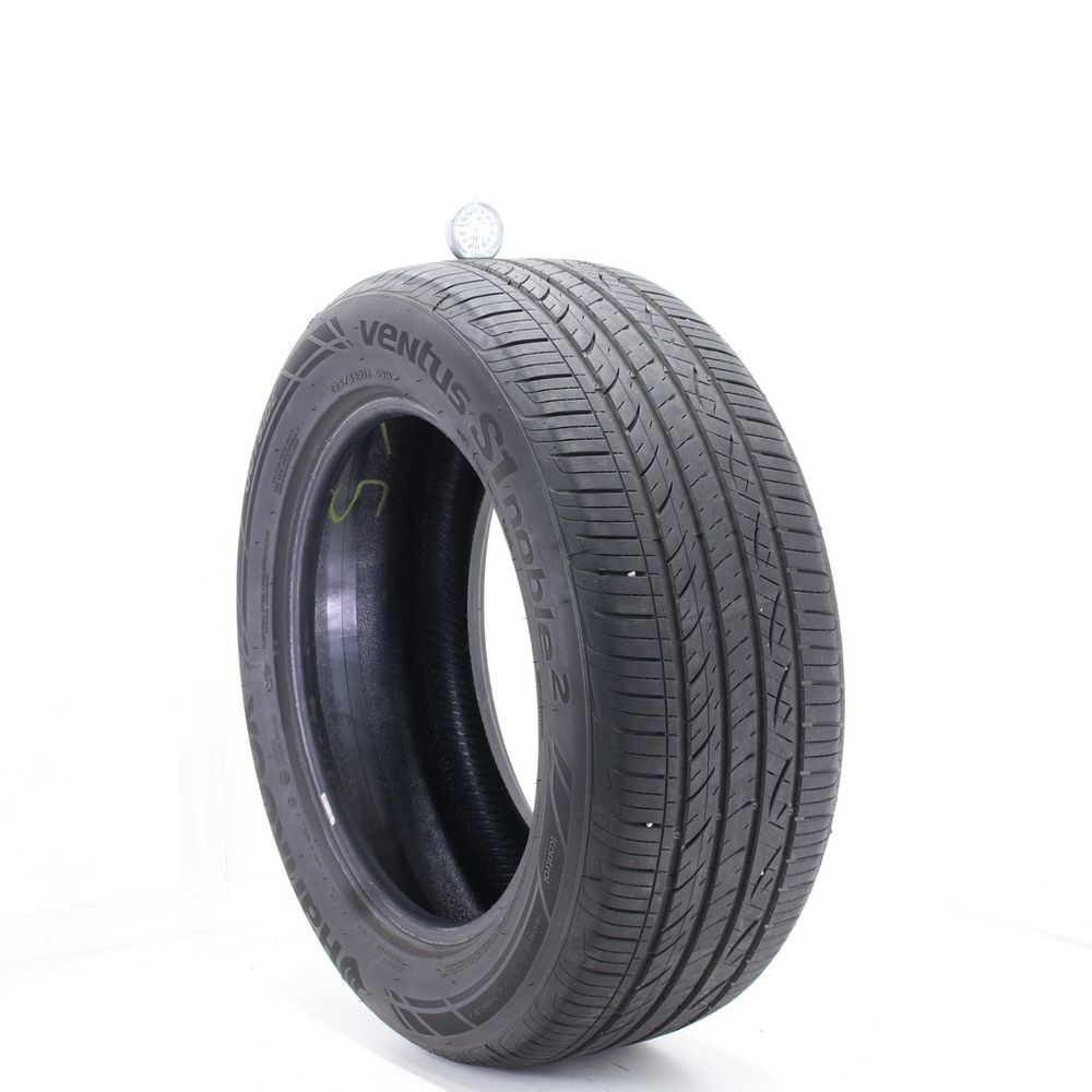 Set of (2) Used 235/55R17 Hankook Ventus S1 Noble2 99H - 6.5-7.5/32 - Image 4