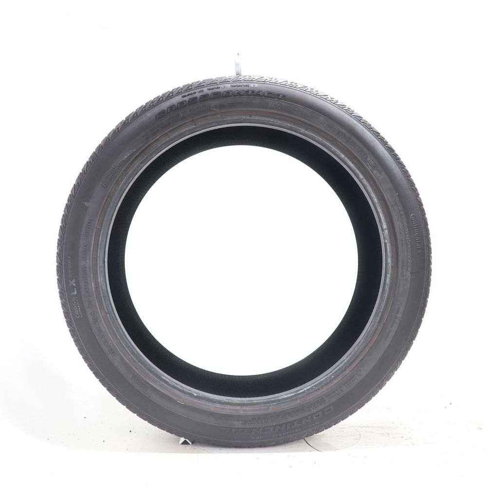 Set of (4) Used 285/40R22 Continental CrossContact LX Sport AO 110H - 5-6.5/32 - Image 3