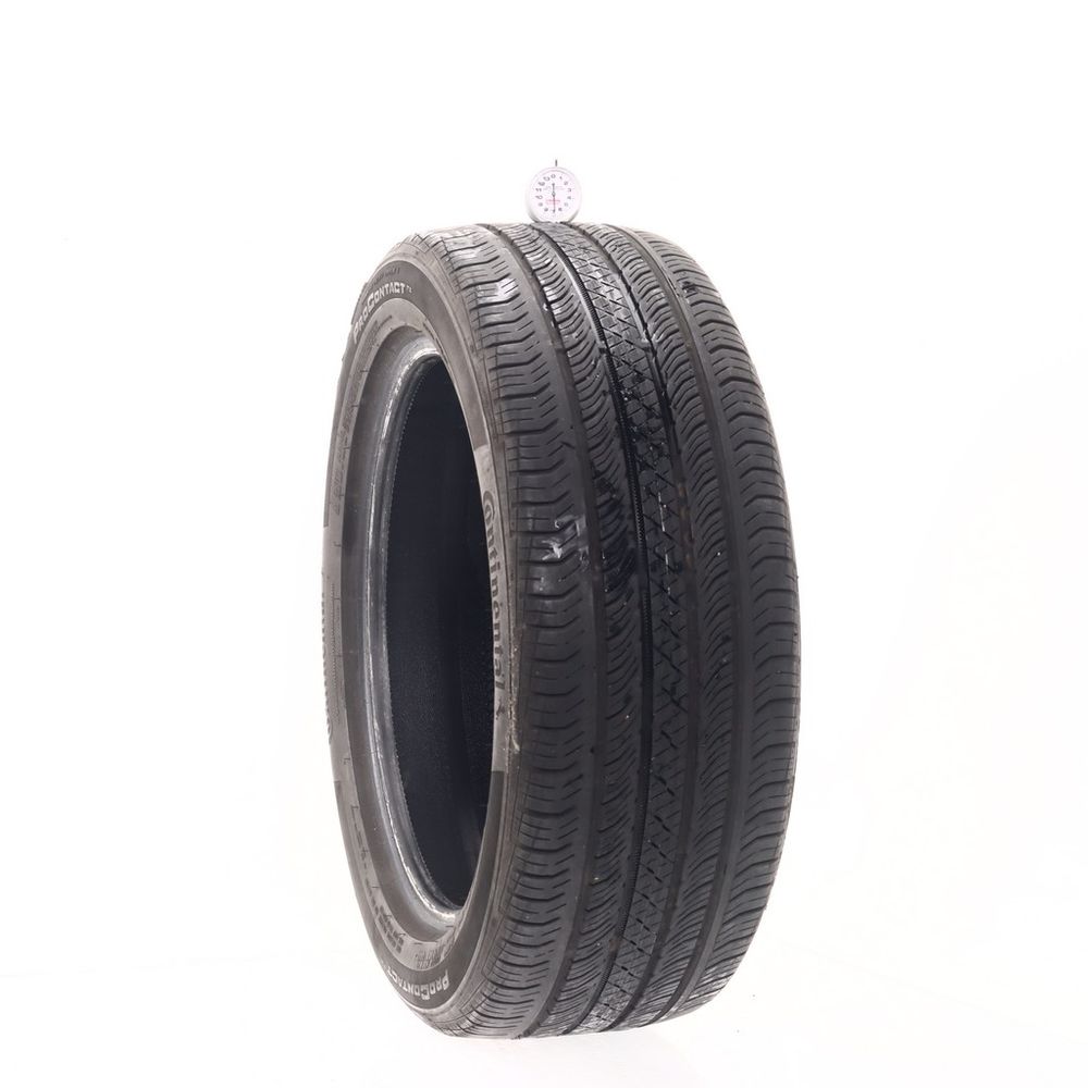 Set of (2) Used 235/50R19 Continental ProContact TX 99H - 7-7.5/32 - Image 1