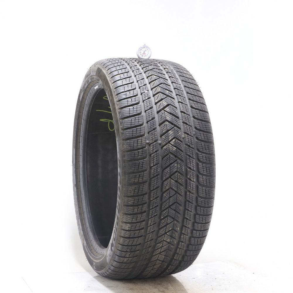 Set of (2) Used 315/35R22 Pirelli Scorpion Winter Run Flat 111V - 6.5-8/32 - Image 4