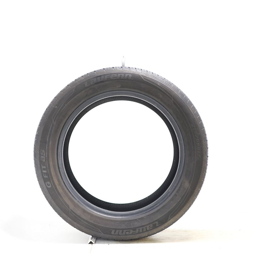 Set of (4) Used 215/55R17 Laufenn G Fit AS 94H - 7.5-8.5/32 - Image 3