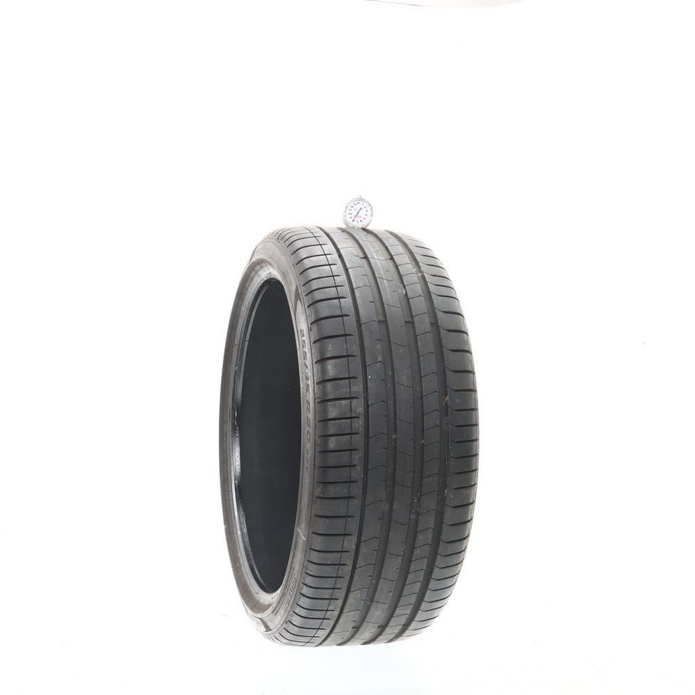 Set of (2) Used 255/35R20 Pirelli P Zero PZ4 97Y - 7-8/32 - Image 4