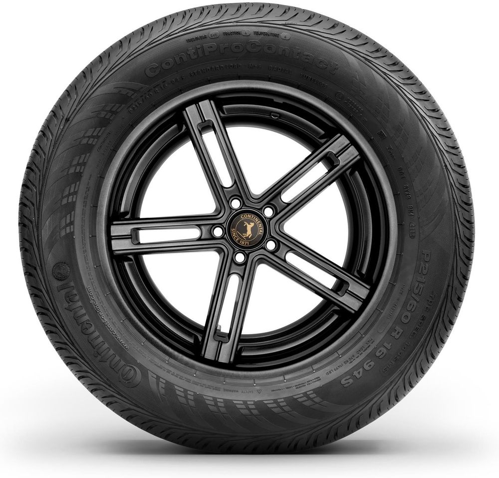 Set of (2) New P 195/65R15 Continental ContiProContact 89H - Image 2