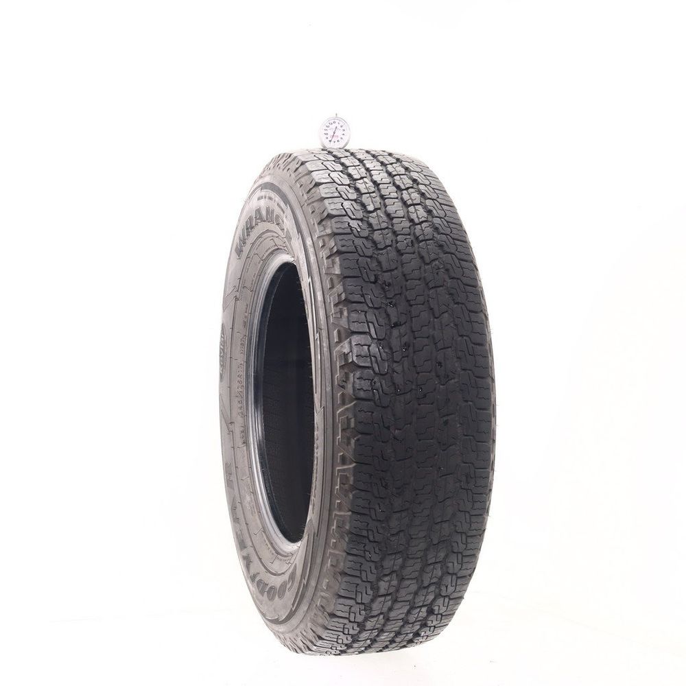 Set of (2) Used 245/75R17 Goodyear Wrangler All-Terrain Adventure Kevlar 112T - 7.5/32 - Image 1