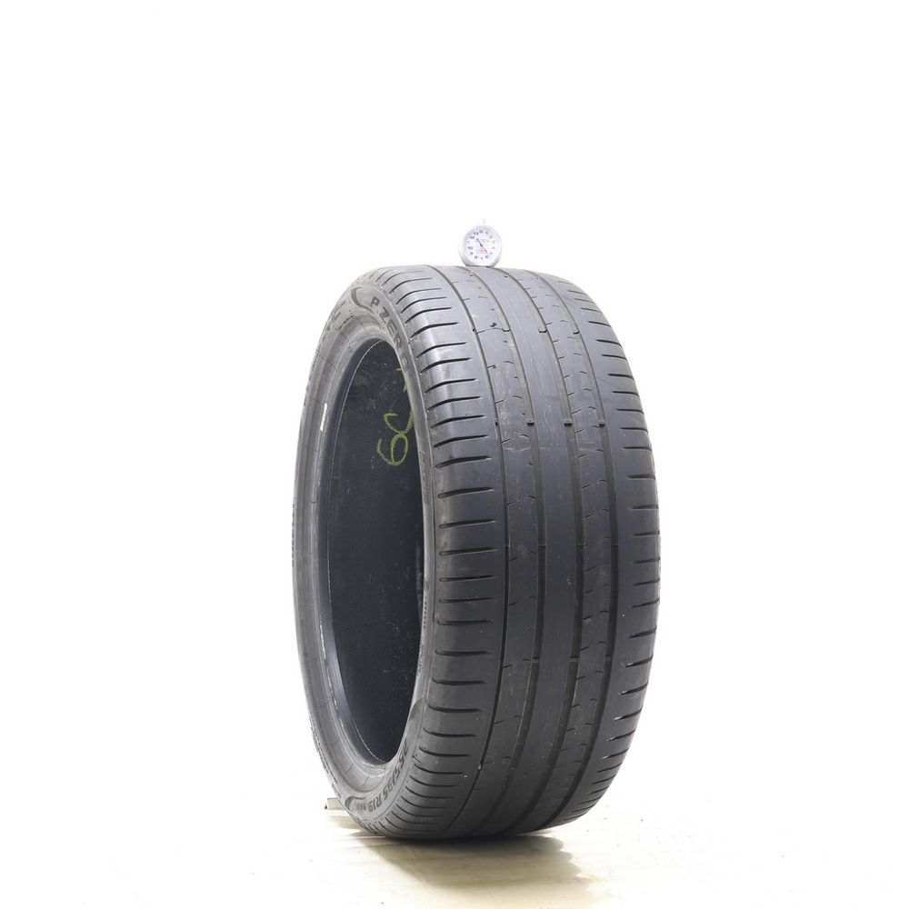 Set of (2) Used 255/35R19 Pirelli P Zero PZ4 MOE Run Flat 96Y - 5-5.5/32 - Image 4
