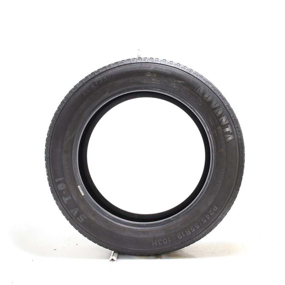 Set of (4) Used 245/55R19 Advanta SV T-01 103H - 7-8.5/32 - Image 3
