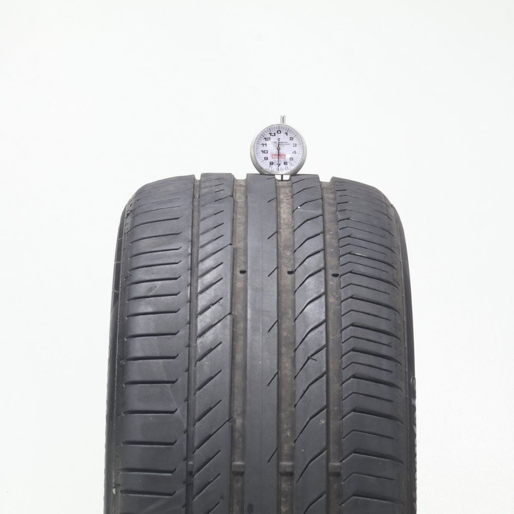 Set of (2) Used 255/40R21 Continental ContiSportContact 5 ContiSeal 102Y - 6.5-7/32 - Image 5