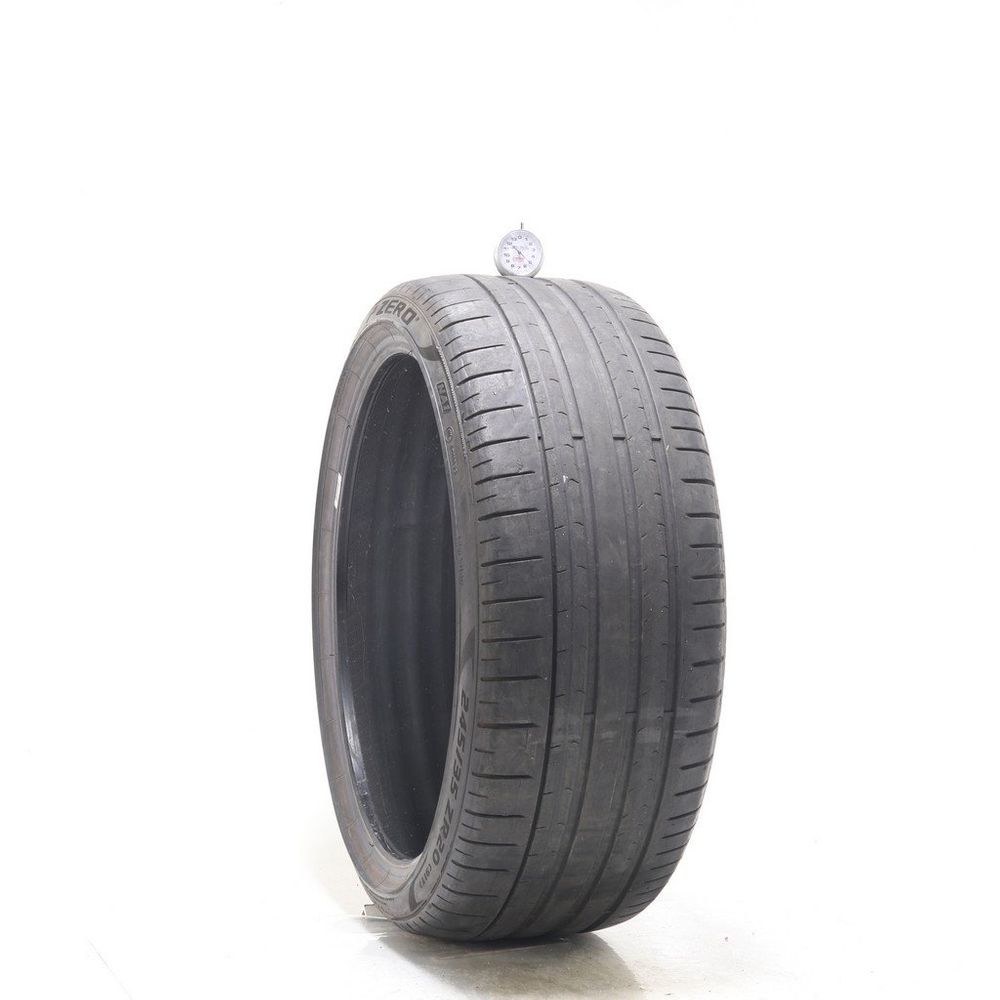 Set of (2) Used 245/35ZR20 Pirelli P Zero PZ4 NA1 91Y - 5/32 - Image 1