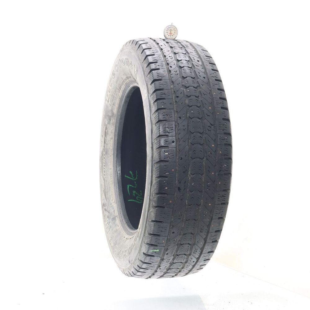 Used LT 275/65R20 Firestone Winterforce LT Studded 126/123R E - 7/32 - Image 1