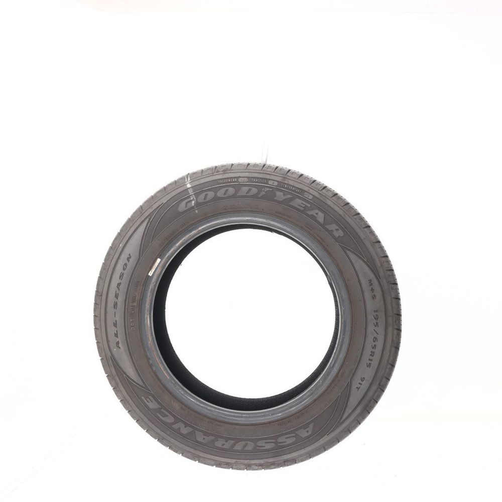 Set of (4) Used 195/65R15 Goodyear Assurance All-Season 91T - 7.5-8/32 - Image 3