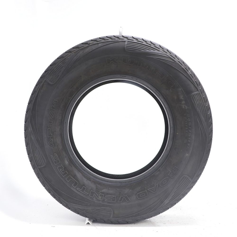 Used LT 245/75R16 Kumho Road Venture APT/M 120/116S - 8/32 - Image 3
